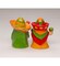 Ceramic Cinco De Mayo Gnome Salt and Pepper Shakers, Gnome Collector, Mexican Kitchen Decor, Mexican Restaurant Decor